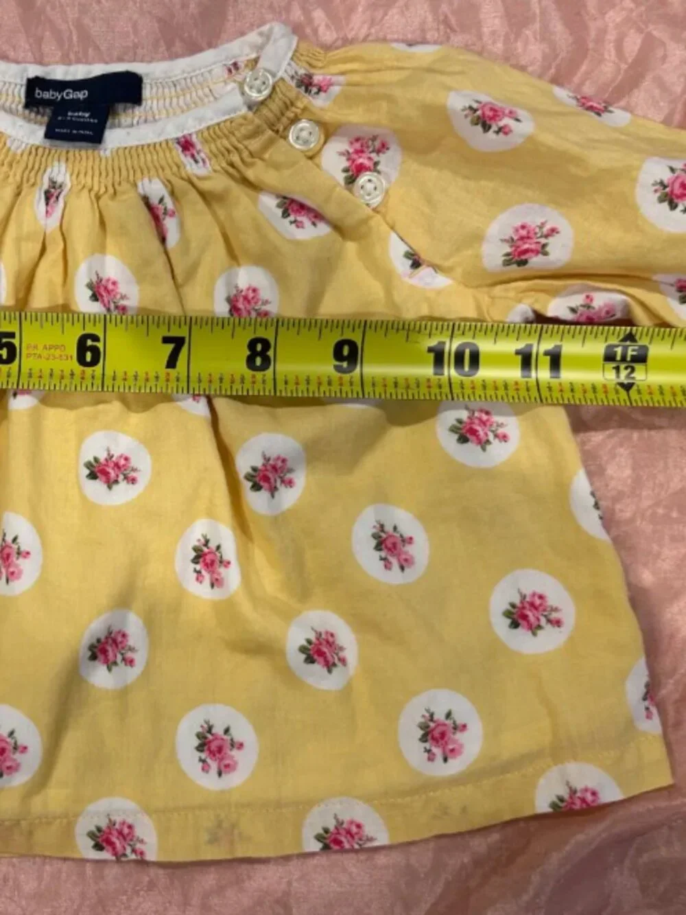 LOT OF 3 BABY GAP TOPS FLORAL BOHO TUNIC BIRD SWEATER BEIGE CARDIGAN 0-3 3-6 MO